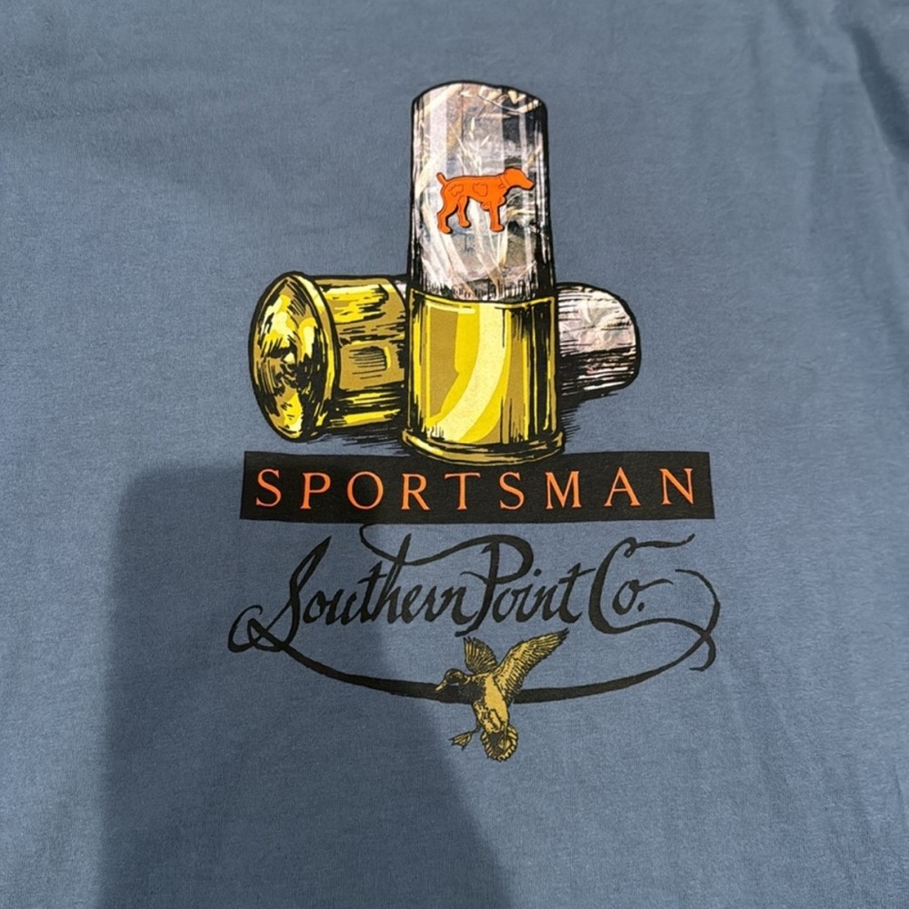 Southern Point Co. Blue Sportsman Tee